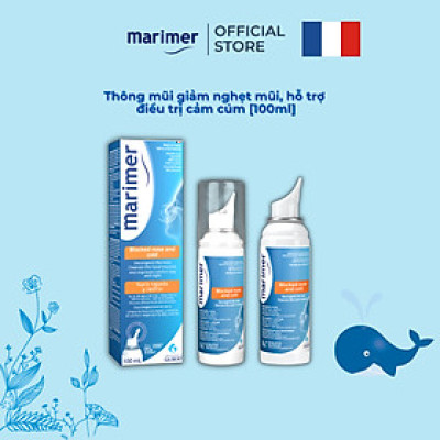 Xịt Mũi Nước Biển Sâu Marimer - Thông mũi, Giảm Nghẹt Mũi Dành Cho Trẻ Sơ Sinh - 7203C