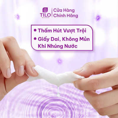 3 gói khăn giấy rút bàn TiLo 538 tờ khổ lớn 5 lớp dai mềm mịn, an toàn, siêu tiện lợi, siêu tiết kiệm