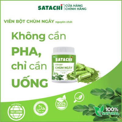 Vien Bột Chùm Ngây nguyê n ch ất SATACHI. Hộp 180 viên