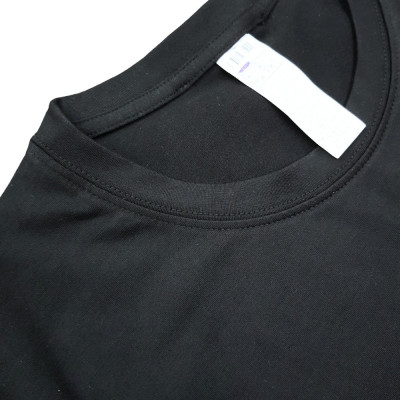 Áo thun nam nữ 80% Cotton Black22