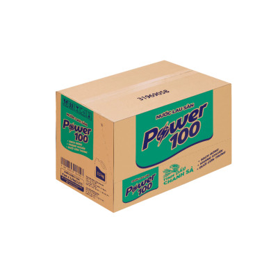 Chai Nước Lau Sàn POWER100 Tinh Dầu Chanh Sả 3.5KG
