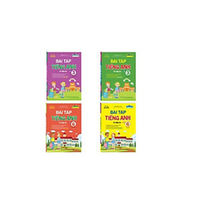 Sách - Global Success - Bài Tập Tiếng Anh Lớp 3 + Bài Tập Tiếng Anh Lớp 6 - Combo 4 Cuốn - Minh Thắng