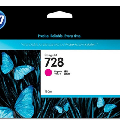 Mực in HP 728 130ml Magenta Ink Cartridge (F9J66A) - Hàng chính hãng