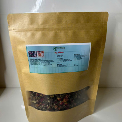 Trà hoa hồng - Loại nụ đẹp hữu cơ - Gói 500gr