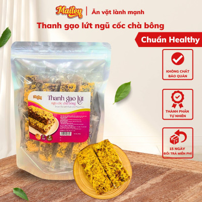 [COMBO 4 TÚI 1KG] Thanh gạo lứt chà bông/rong biển mix hạt Mailey Túi 250g - Bánh gạo lứt ăn kiêng hỗ trợ giảm cân