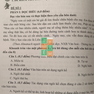 Sách - Hướng dẫn làm bài kiểm tra định kì, đề giao lưu học sinh giỏi Ngữ Văn lớp 6