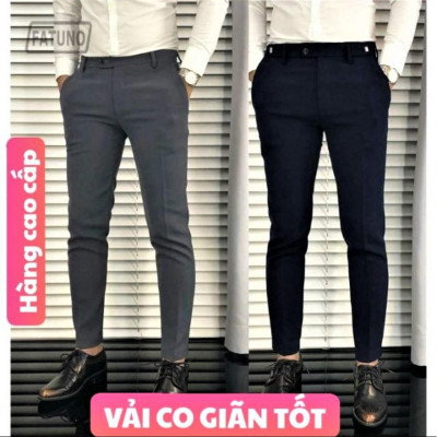 QUẦN ÂU NAM VẢI CO GIÃN LOẠI ĐẸP - QUẦN TÂY NAM - QUẦN NAM