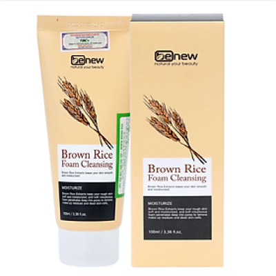 Sữa Rửa Mặt Gạo Trắng Mịn Da Cao Cấp Benew Rice (100ml)