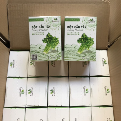 Bột cần tây nguyên chất Goce - 72g (24 gói x 3g) - Tan mỡ giảm cân