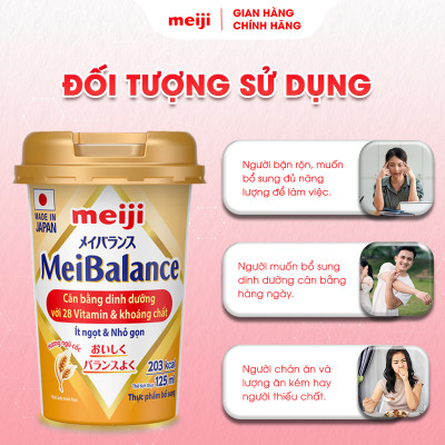 Thực Phẩm Bổ Sung Meiji MeiBalance 125ml/hộp