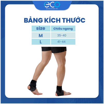 Băng bảo vệ cổ chân GoodFit GF611A băng quấn cổ chân, mắt cá chân mỏng nhẹ, miếng dán chắc chắn