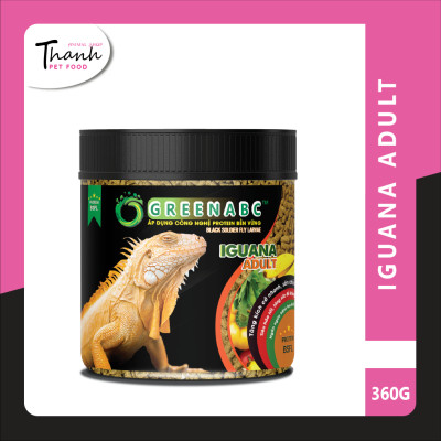 Thức ăn bò sát IGUANA Trưởng Thành dạng VIÊN - Rồng Nam Mỹ Trưởng Thành từ 1m trở lên