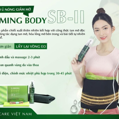 Combo Bộ Ủ Nóng Tan Mỡ SLIMMING BODY 2 CẢI TIẾN hỗ trợ giảm mỡ Bụng Đùi và Thạch bưởi da xanh Pomelo Slimming Care hỗ trợ giảm cân an toàn