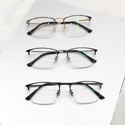 Kính chống ánh sáng xanh gọngTITAN Kavi A4 BẠC