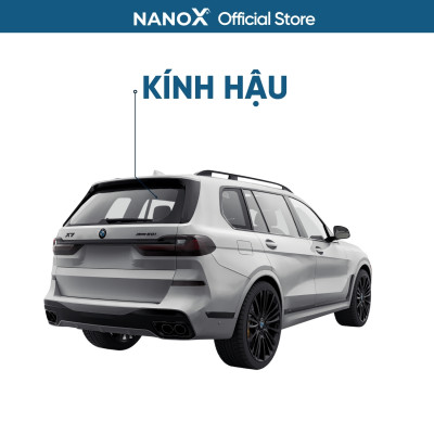 Phim cách nhiệt kính sau/kính hậu ô tô chống nắng nóng, chống UV, chống nhìn trộm NanoX