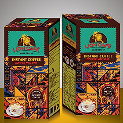 Cà phê hòa tan 3in1 (12 que ) - Lion Cafe