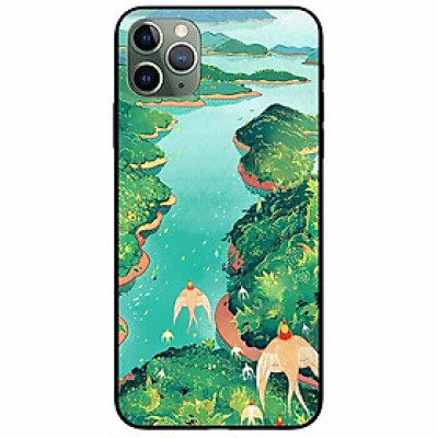 Ốp lưng dành cho Iphone 11 Pro Max mẫu Đàn Én Kiếm Tổ