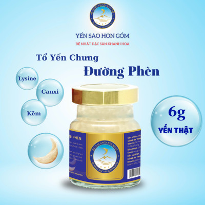 [Gói QT 16 Hũ] Tổ Yến Chưng Đường Phèn - Yến Sào Hòn Gốm Chính Hiệu Khánh Hoà - HGKNEST