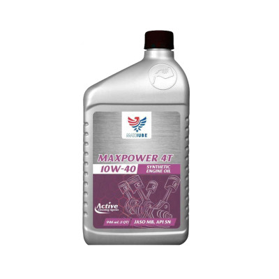 Nhớt tổng hợp xe tay ga cao cấp Maxlube Maxpower 4T 10W40 946ml MB - Nhập Khẩu USA