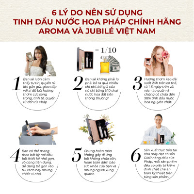 GOOD GIRL BY JUBILÉ - Tinh dầu nước hoa Pháp Nữ Minisize Dạng lăn 3ml Thơm Lâu, Sang Trọng, Quyến Rũ