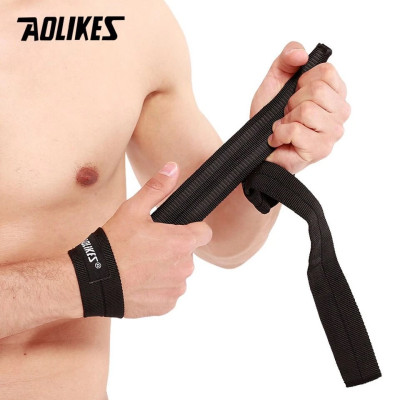 Dây kéo lưng tập gym AOLIKES 7635 trợ lực cổ tay sport wrist bands