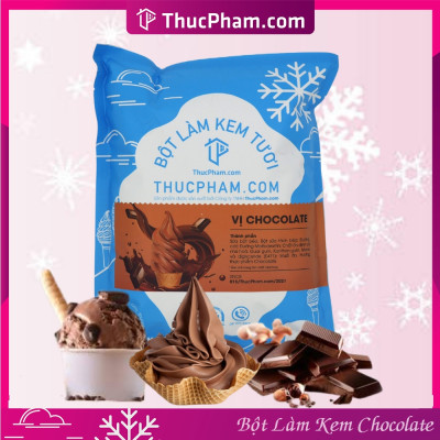 [ĂN BAO GHIỀN❤️] Bột Làm Kem Tươi THUCPHAM.COM Đủ Vị - Túi 1kg - Hương Vị Tự Nhiên, Không Gắt, Không Hắc