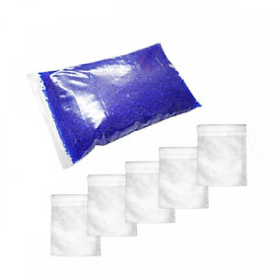 1 Kg chống ẩm hạt xanh đậm tặng kèm 10 túi vải - Hàng chính hãng