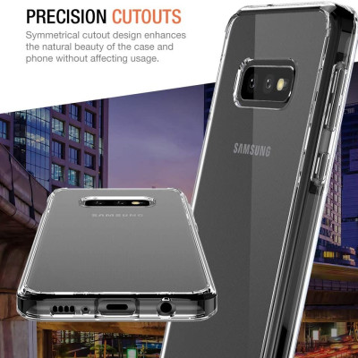 Ốp lưng dẻo silicon cho Samsung Galaxy S10e hiệu Ultra Thin (siêu mỏng 0.6mm, chống trầy, chống bụi) - Hàng nhập khẩu