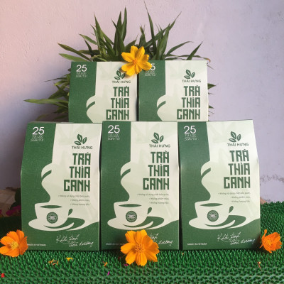 Combo 07 hộp Trà Thìa canh Thái Hưng 25 túi lọc x 5g - Khắc tinh của bệnh tiểu đường