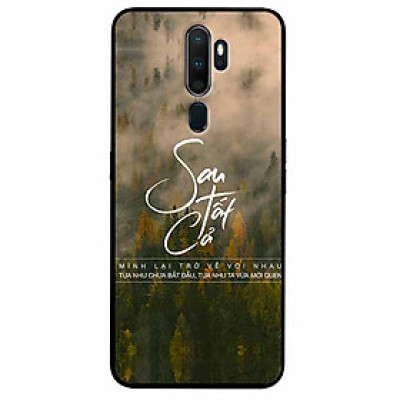 Ốp lưng in cho Oppo A9 2020  Mẫu Sau Tất Cả