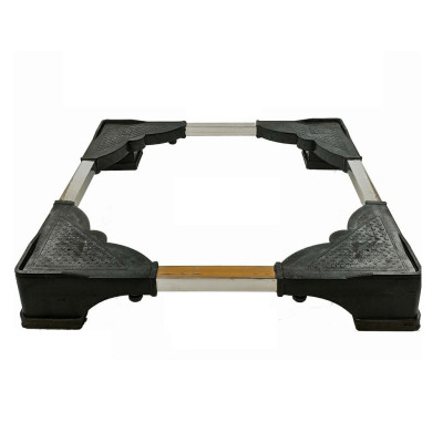 Chân Máy Giặt - Kệ Máy Giặt - Chân Đế Kê Máy Giặt, Tủ Lạnh Cao Cấp Chống Rung Trụ Inox Chắc Chắn (Hàng chính hãng)