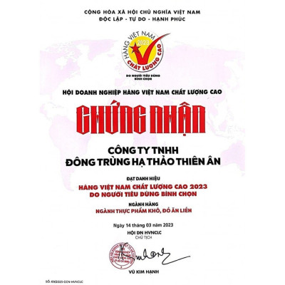 Nước Sốt Đậm Đặc Đông Trùng Hạ Thảo Vị Mặn Ngọt Thiên Ân