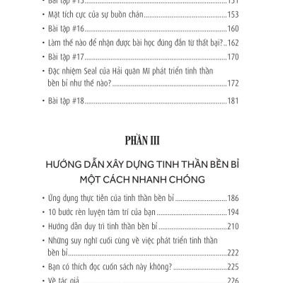Tinh Thần Bền Bỉ - Bí Quyết Vượt Qua Nghịch Cảnh