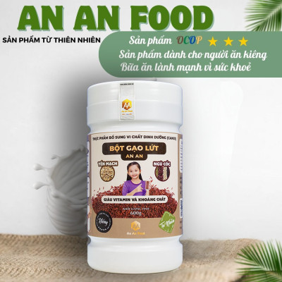 deal hời , bột gạo lứt , yến mạch , ngủ cốc ( bột gạo lứt ANAN ) thay thế bửa ăn , chăm sóc sức khỏe , xương khớp , ngủ ngon