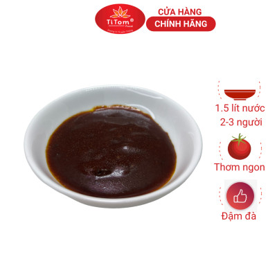 Xốt bò kho Titom gói 70g gia vị bò kho hoàn chỉnh dùng ướp nấu bò kho