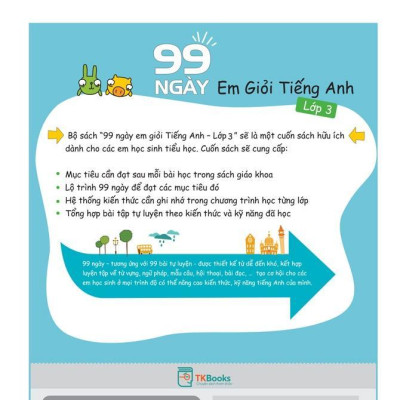 Sách - 99 Ngày Em Giỏi Tiếng Anh Lớp 3 - MCBooks