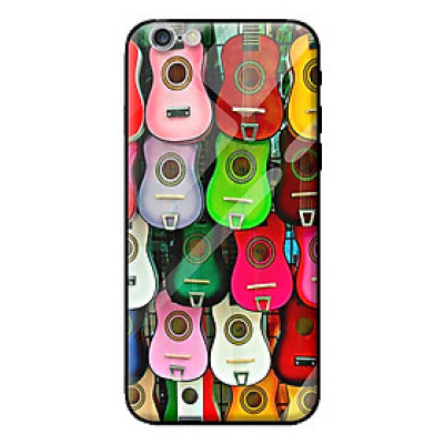 Ốp lưng kính cường lực cho iPhone 6 MÀU SẮC 5 - Hàng chính hãng