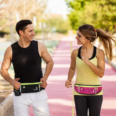 Túi bao tử đeo hông, đeo bụng, đeo chéo nam nữ chạy bộ tập gym dododios, Túi đeo hông chạy bộ thể thao nam, nữ , túi đeo bụng chạy bộ thiết kế dây nịt, không thấm nước, có lỗ tai nghe thông minh và dải phản quang an toàn