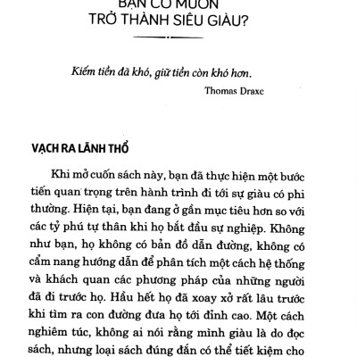 Bí Quyết Trở Thành Tỷ Phú