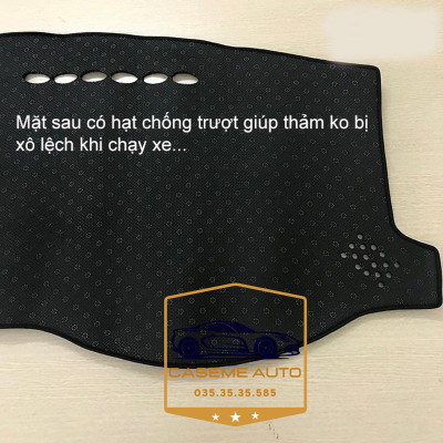 [VINFAST VF 5] Thảm Taplo 3 Lớp Dành Cho Xe VINFAST VF 5, Nhung Lông Cừu Và Da Vân Carbon Cao Cấp - Hàng Chính Hãng