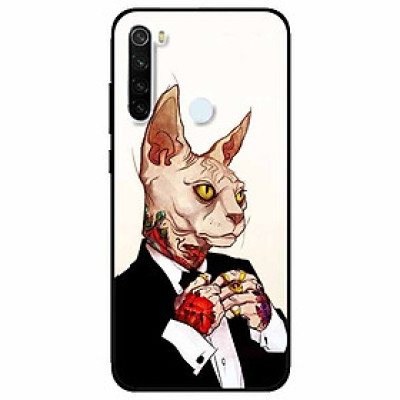 Ốp lưng dành cho Xiaomi Redmi Note 8 mẫu Mèo Tatto