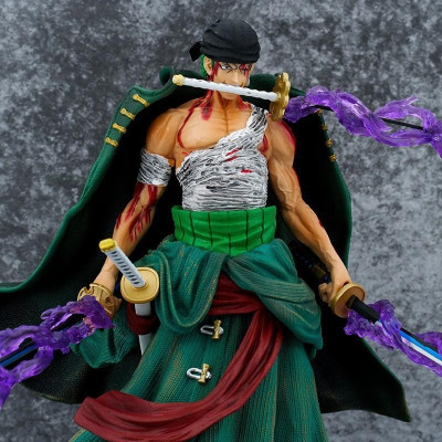 Mô Hình Zoro Đẫm Máu Siêu Ngầu 36cm ~2KG Mô Hình One Piece Cao Cấp, Figure Mô Hình Anmie One Piece Luffy Vua Hải Tặc