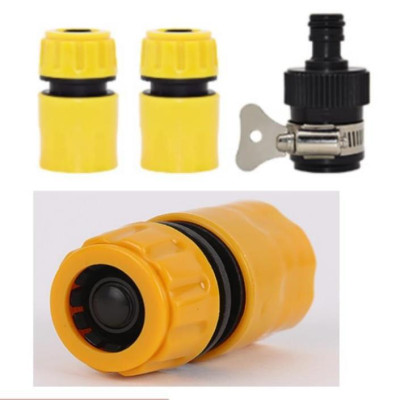  Bộ dây vòi xịt nước rửa xe,tưới cây .tăng áp 3 lần,loại 3m,5m 206622-5 cút sập,nối nhựa đen+ tặng móc khoá