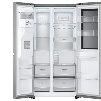 Tủ lạnh LG Inverter 635 lít Side By Side InstaView GR-G257SV - Hàng chính hãng - Chỉ giao HCM