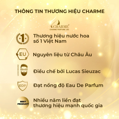 Nước Hoa Nữ Cao Cấp GOOD CHARME LADIES 50ml Lưu Hương Lâu Trẻ Trung, Lãng Mạn_Nước Hoa Chính Hãng