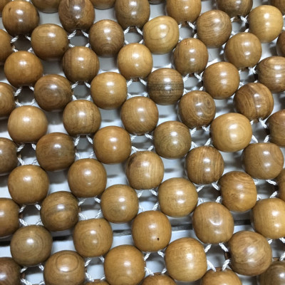 Đệm khoác ghế ô tô hạt gỗ Bách Xanh 12ly - Nệm , Thảm trang trí nội thất xe ô tô , Lót ghế văn phòng , ghế giám đốc trong phòng làm việc , phòng học 