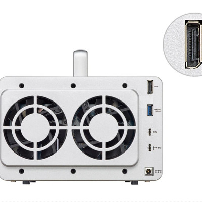 Thiết bị lưu trữ DAS TerraMaster D5 Thunderbolt 3 5-bay Hàng chính hãng