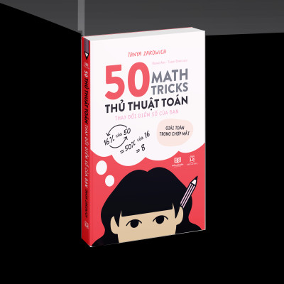 Combo sách Đánh thức tài năng toán học 3 và 50 thủ thuật toán ( 2 cuốn ), sách kiến thức toán học lớp 3 lớp 4 - Hiệu sách Genbooks