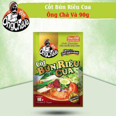 Cốt Bún Riêu Cua Ông Chà Và 90gr (Crab Chowder Rice Noodle Soup Base)