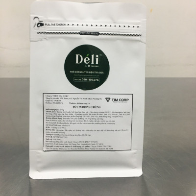 Pudding khoai môn Déli - Tách lẻ 250gr - chuyên dùng làm topping trà sữa - thơm béo, mềm mại